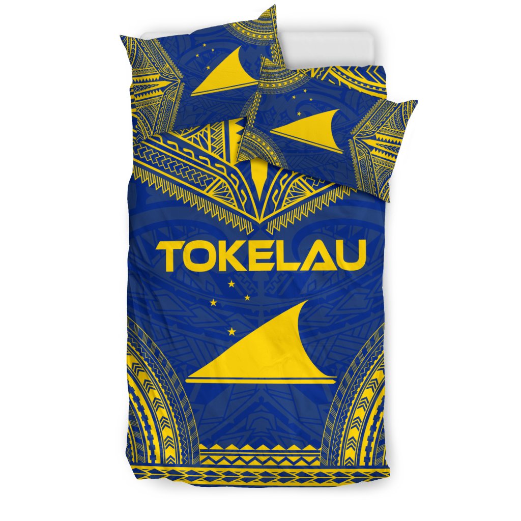 Tokelau Flag Polynesian Chief Duvet Cover Set - Polynesian Pride