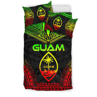 Guam Polynesian Chief Duvet Cover Set - Reggae Version - Polynesian Pride