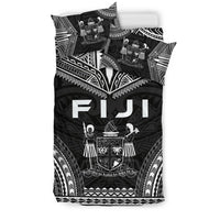 Fiji Polynesian Chief Duvet Cover Set - Black Version - Polynesian Pride