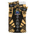 Samoa Duvet Cover Set - Polynesian Tattoo Gold - Polynesian Pride