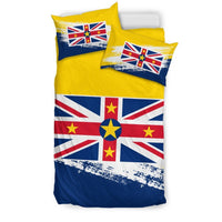 Niue Duvet Cover Set - Niue FLag Premium 1 - Polynesian Pride