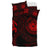 Hawaiian Flag Turtle Polynesian Bedding Set Red - Polynesian Pride