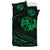 Tonga Bedding Set - Green - Frida Style - Polynesian Pride