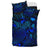 Polynesian Bedding Set - Northern Mariaba Islands Duvet Cover Set Blue Color - Polynesian Pride