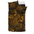 Polynesian Bedding Set - Cook Islands Duvet Cover Set Gold Color - Polynesian Pride