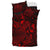 Polynesian Bedding Set - Chuuk Duvet Cover Set Red Color - Polynesian Pride