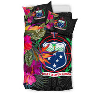 Samoa Bedding Set - Polynesian Hibiscus Pattern - Polynesian Pride