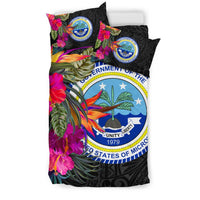 Federated States of Micronesia Bedding Set - Polynesian Hibiscus Pattern - Polynesian Pride