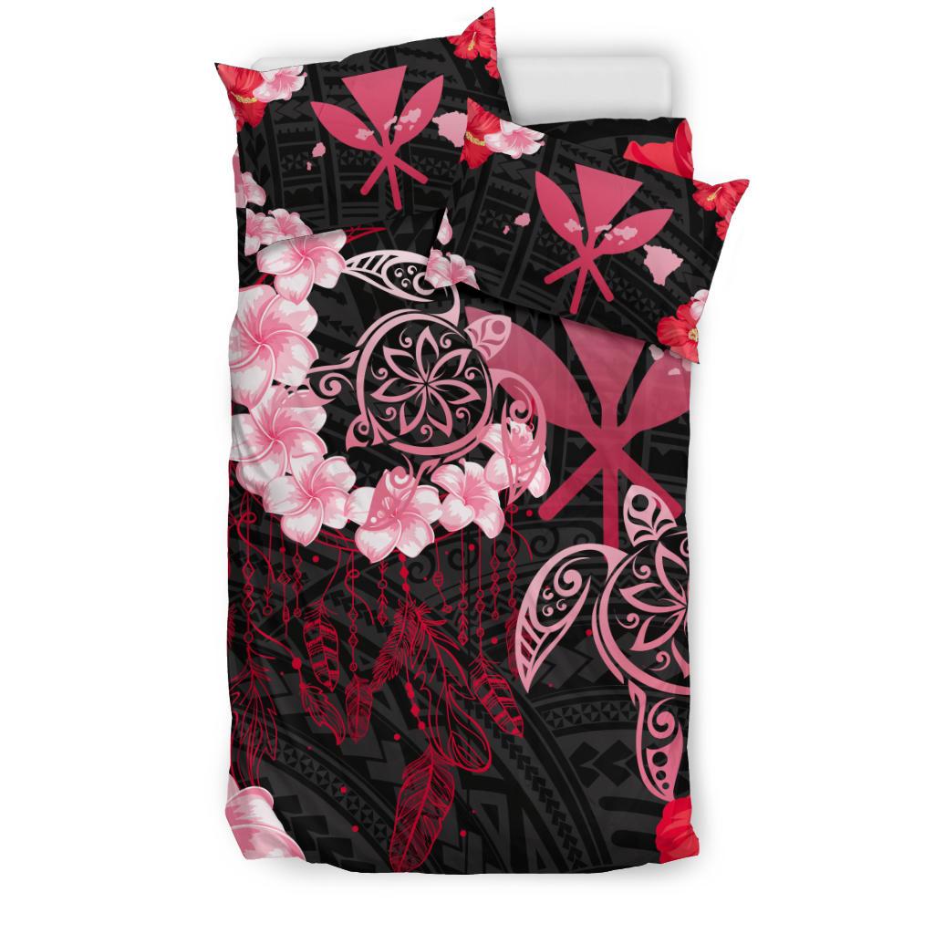 Hawaii Dream Catcher Turtle Hibiscus Plumeria Polynesian - Bedding Set AH - Polynesian Pride