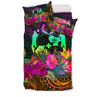 Tonga Polynesian Bedding Set - Summer Hibiscus - Polynesian Pride