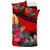 Tahiti Bedding Set - Polynesian Hook And Hibiscus (Red) - Polynesian Pride