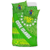 Cook Islands Bedding Set Polynesian Victorian Vibes - Polynesian Pride