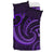 New Zealand Maori Mangopare Bedding Set Polynesian - Purple - Polynesian Pride