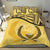 Pohnpei Duvet Cover Set - Pohnpei Flag Yellow - Polynesian Pride