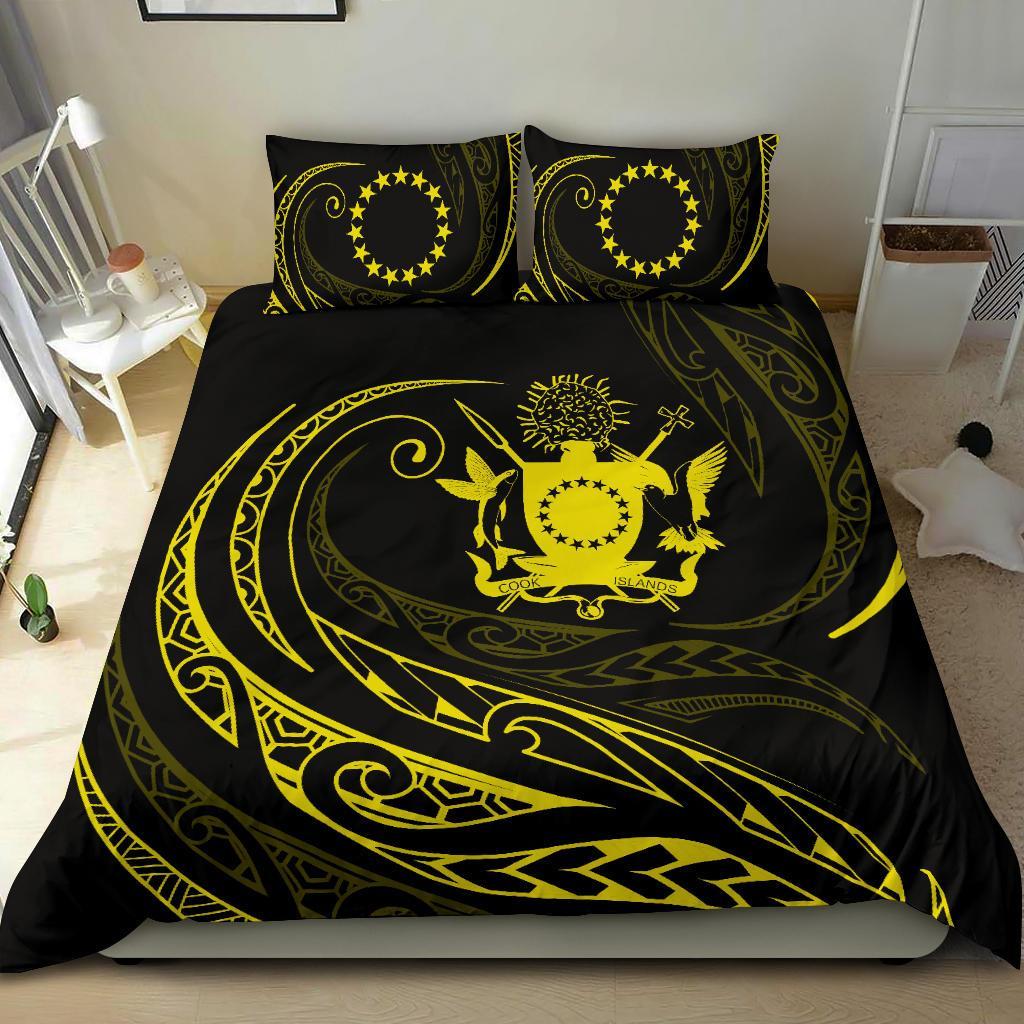 Cook Islands Bedding Set - Yellow - Frida Style - Polynesian Pride