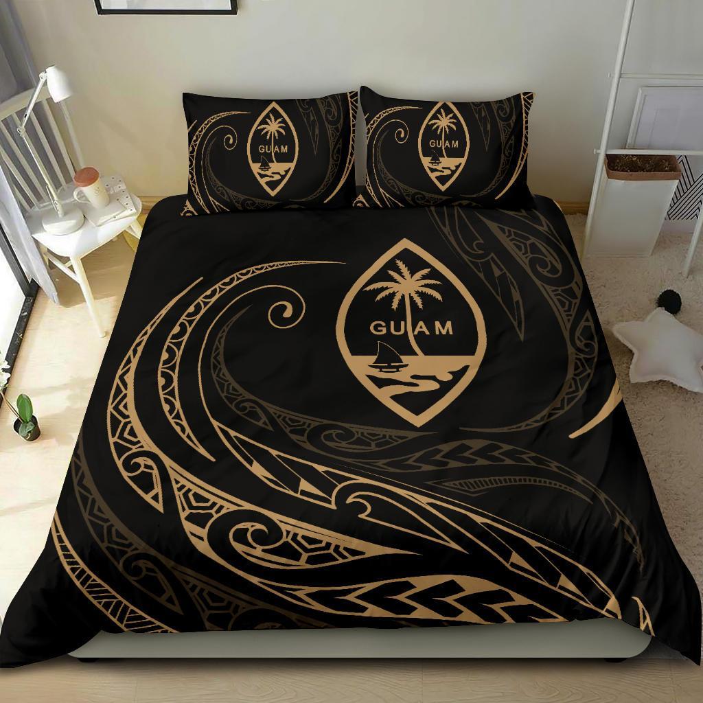 Guam Bedding Set - Gold - Frida Style - Polynesian Pride