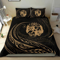 Tonga Bedding Set - Gold - Frida Style - Polynesian Pride