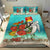 Polynesian Duvet Cover Set - Kiribati Bedding Set Ocean Turtle Hibiscus - Polynesian Pride