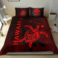 Polynesian Hawaii Duvet Cover Set - Turtle Hawaiian Red Red - Polynesian Pride