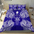 Polynesian Bedding Set - Niue Duvet Cover Set Map Blue - Polynesian Pride