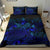 Polynesian Bedding Set - Niue Duvet Cover Set Blue Color - Polynesian Pride