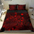 Polynesian Bedding Set - Marshall Islands Duvet Cover Set Red Color - Polynesian Pride