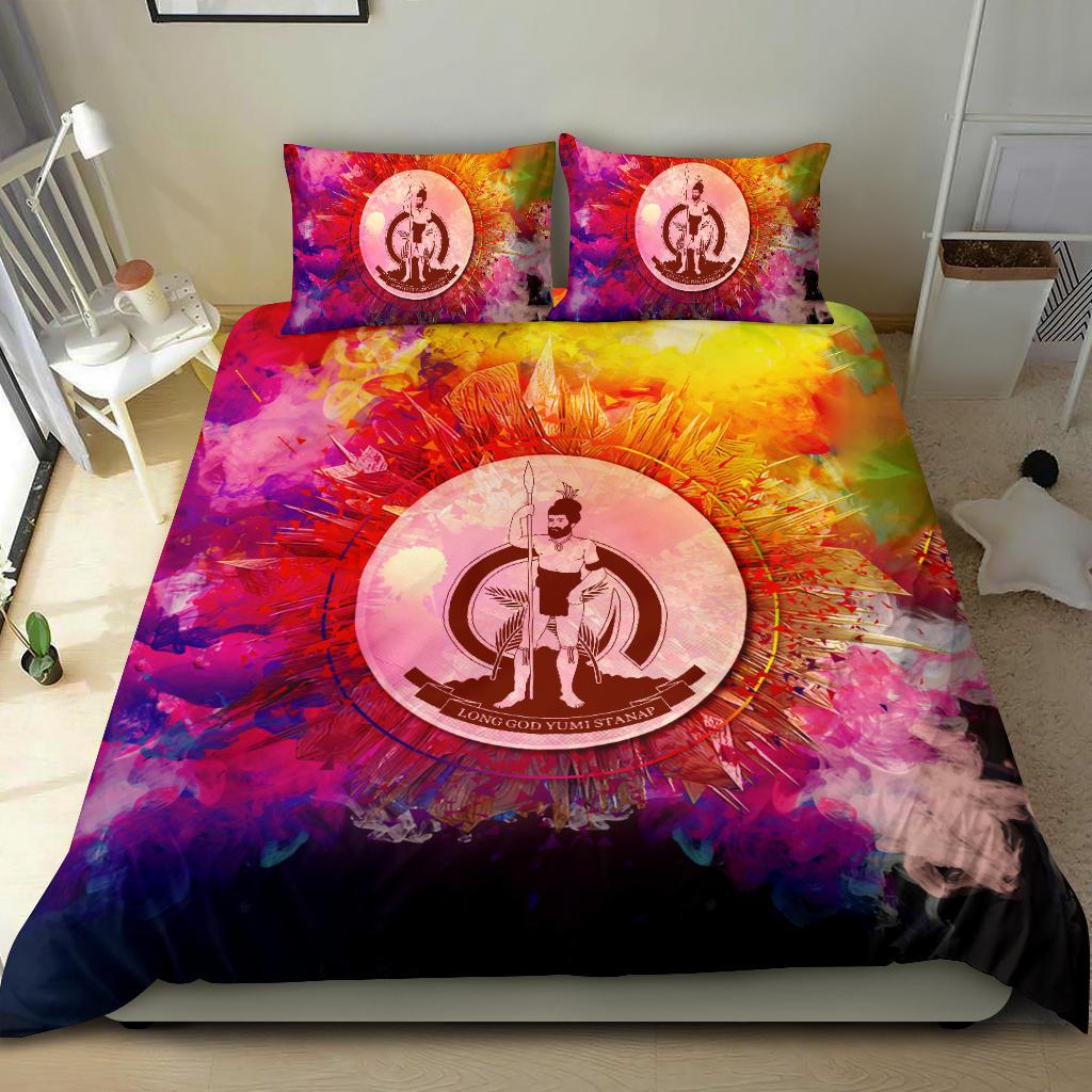 Polynesian Bedding Set Vanuatu Duvet Cover Set Bright Style - Polynesian Pride