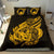 Polynesian Bedding Set - Tokelau Duvet Cover Set Father And Son Gold - Polynesian Pride