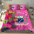 Samoa Bedding Set - Hibiscus Polynesian Pattern Pink Version - Polynesian Pride