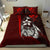 Polynesian Bedding Set - Hawaii Duvet Cover Set Red - Turtle with Hook 3 Pieces RED - Polynesian Pride