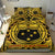 Samoa Bedding Set - Samoa Coat Of Arm, Polynesian Tattoo Gold - Polynesian Pride