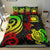 Samoa Polynesian Bedding Set - Reggae Tentacle Turtle Reggae - Polynesian Pride