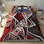 Samoa Bedding Set - Tribal Flower Special Pattern Red Color - Polynesian Pride