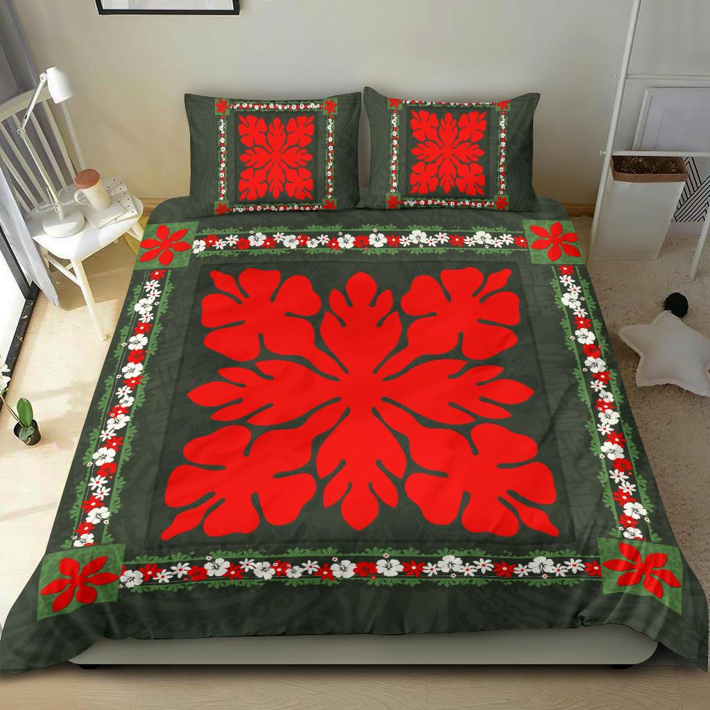 Hawaii Bedding Set - Hawaii Pattern Royal Bedding Set - Nice Style - Polynesian Pride