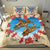 (Personalised) Hawaii Turtle Hibiscus Polynesian Valentines Bedding Set - Life Style - AH - Polynesian Pride