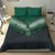 Koru Polynesian Tattoo Bedding Set Bedding Set Navy - Polynesian Pride