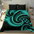 New Zealand Maori Mangopare Bedding Set Polynesian - Turquoise - Polynesian Pride