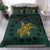 Cook Islands Bedding Set Dark Green - Polynesian Pride