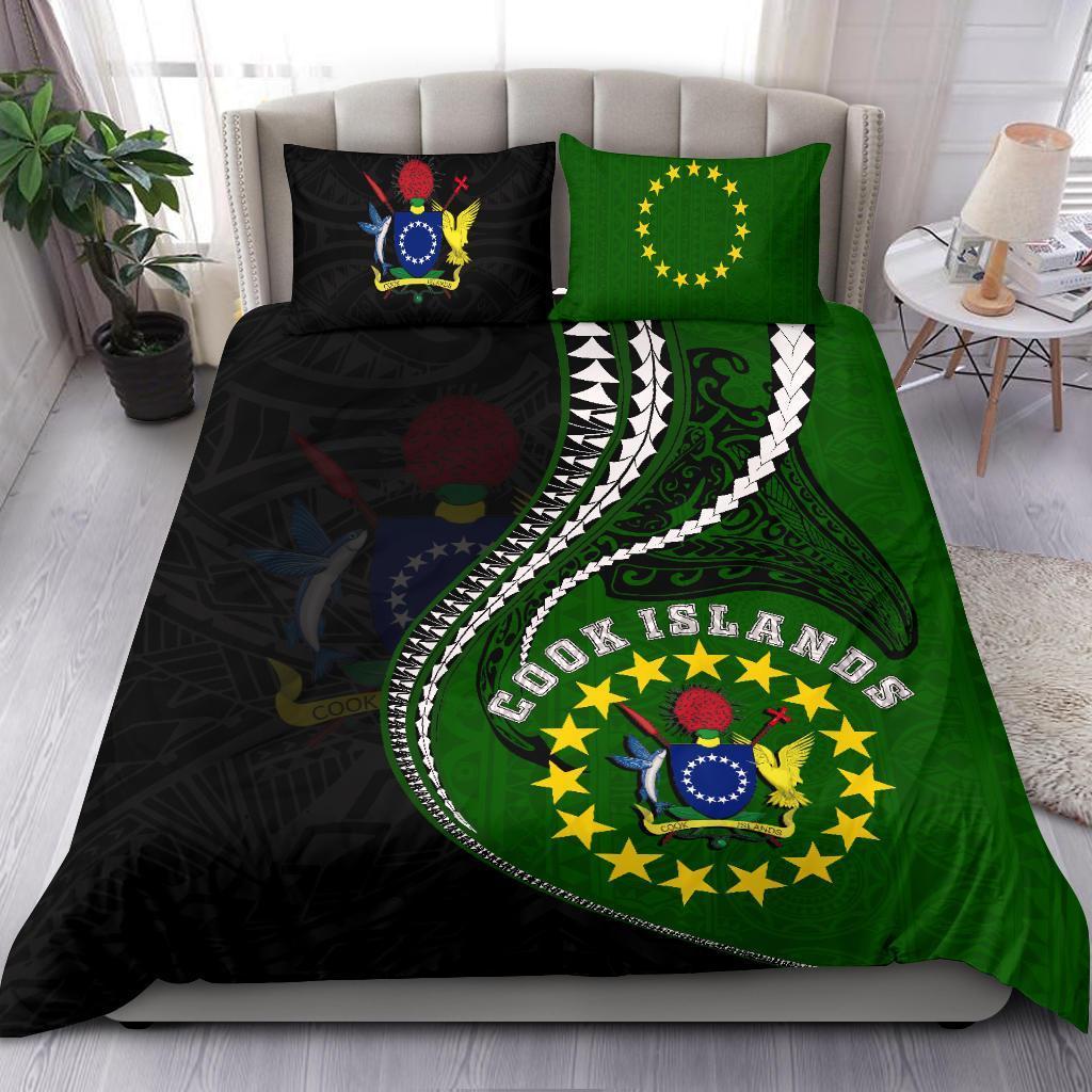 Polynesian Bedding Set - Cook Islands Duvet Cover Set Kanaloa Tatau Gen CK - Polynesian Pride
