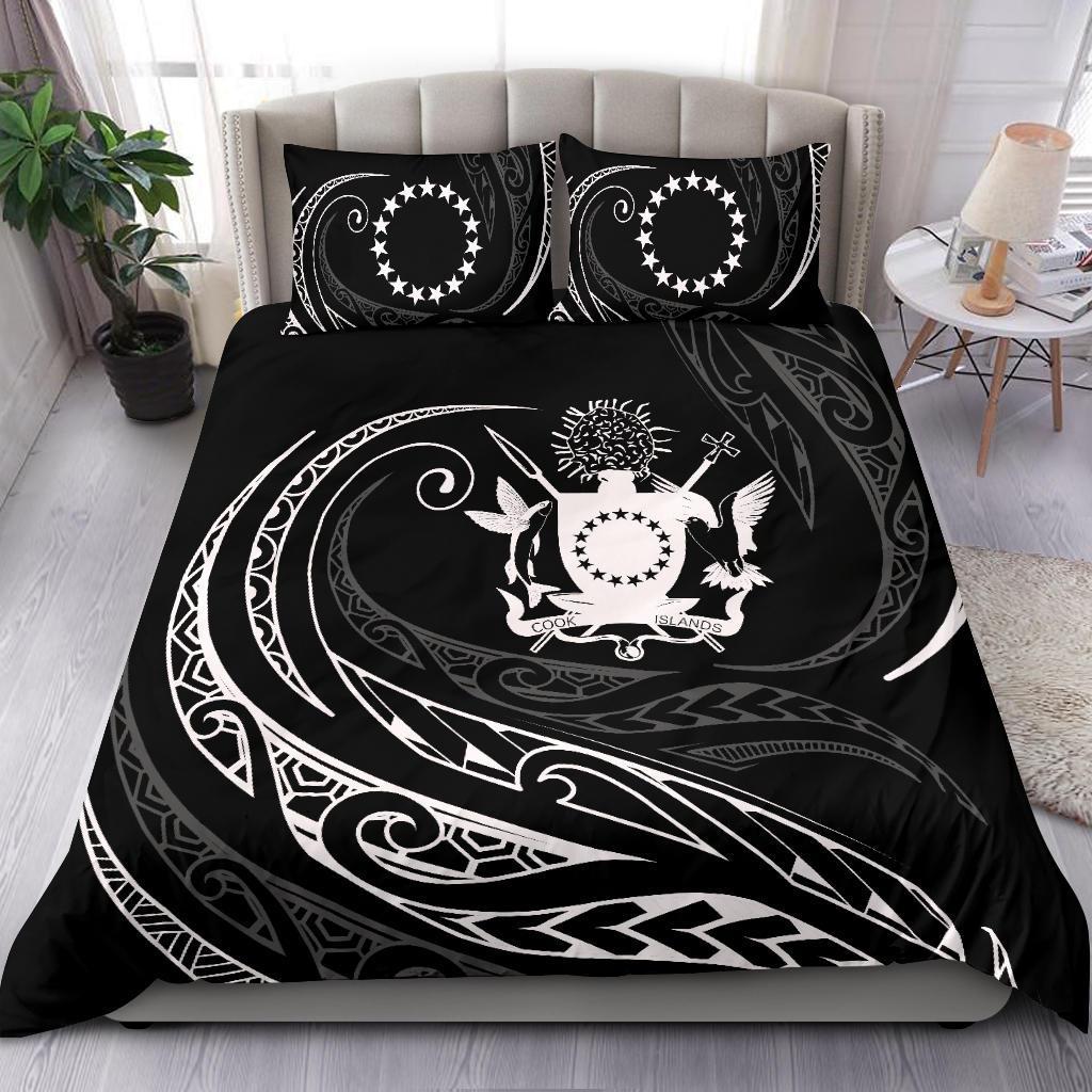 Cook Islands Bedding Set - White - Frida Style - Polynesian Pride