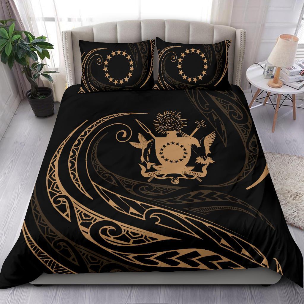 Cook Islands Bedding Set - Gold - Frida Style - Polynesian Pride