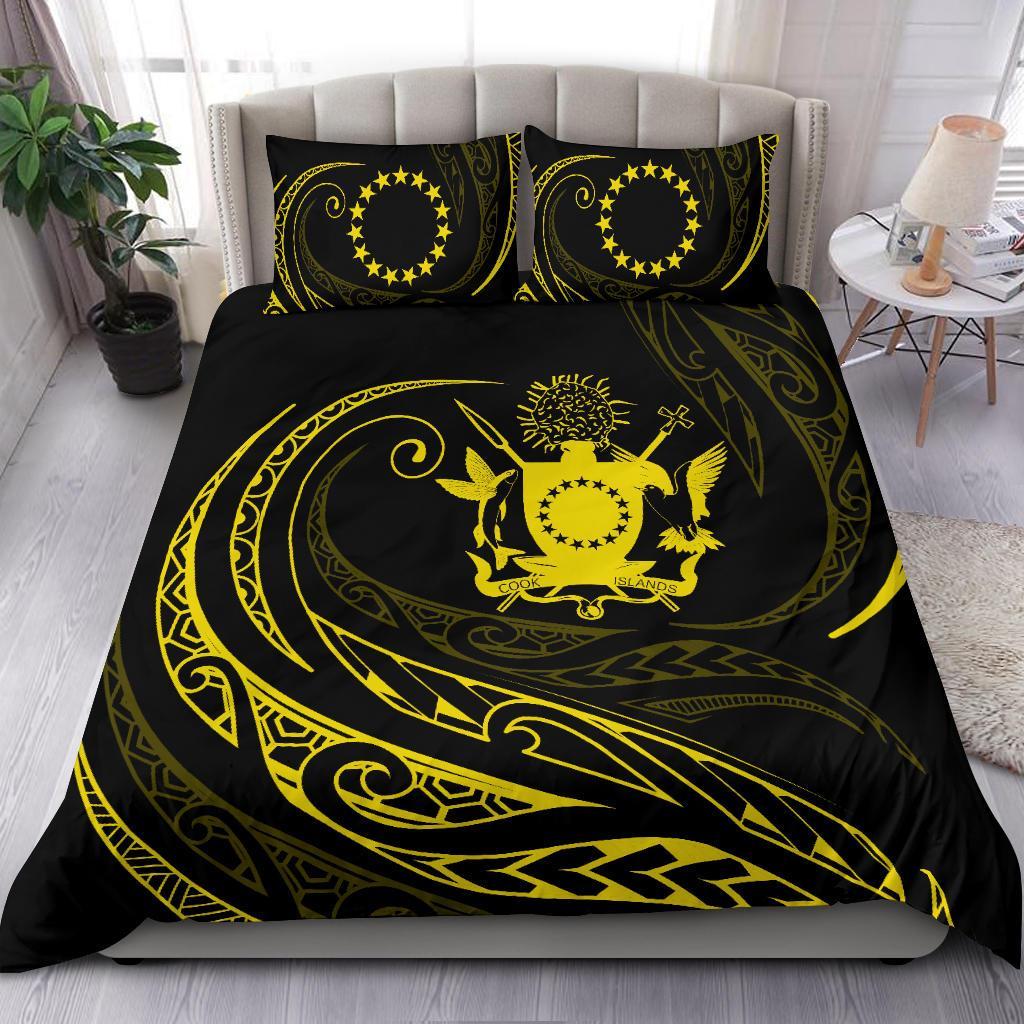 Cook Islands Bedding Set - Yellow - Frida Style - Polynesian Pride