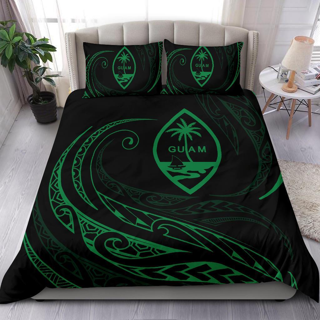 Guam Bedding Set - Green - Frida Style - Polynesian Pride