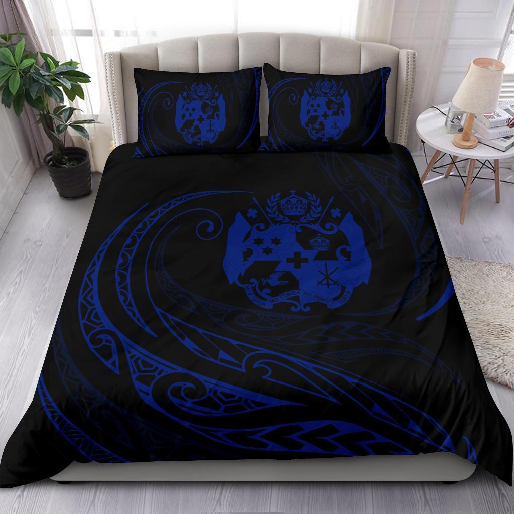 Tonga Bedding Set - Blue - Frida Style - Polynesian Pride