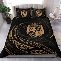 Tonga Bedding Set - Gold - Frida Style - Polynesian Pride