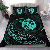 Tonga Bedding Set - Turquoise - Frida Style - Polynesian Pride