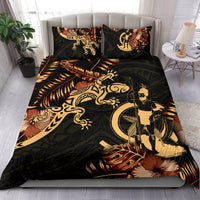 Polynesian Duvet Cover Set - Vanuatu Duvet Cover Set Lizrad Lucky - Polynesian Pride