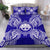 Polynesian Bedding Set - Federated States Of Micronesian Duvet Cover Set Map Blue Blue - Polynesian Pride