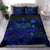 Polynesian Bedding Set - Samoa Duvet Cover Set Blue Color - Polynesian Pride