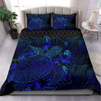 Polynesian Bedding Set - Niue Duvet Cover Set Blue Color - Polynesian Pride